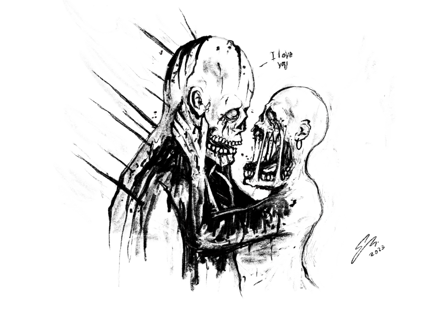 Lovers - Unique Artwork