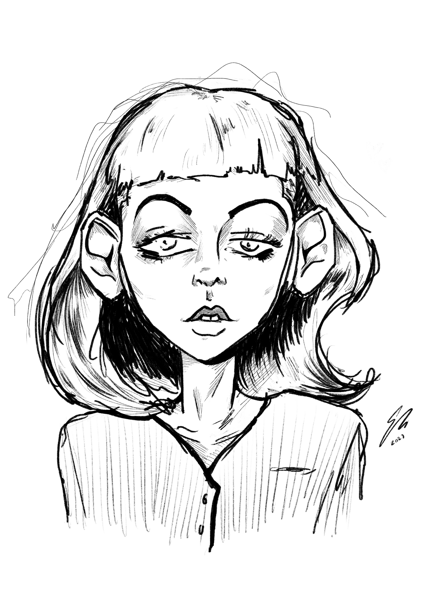 Dee Dee (alternate) - A4 print